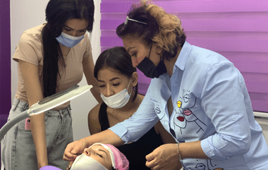 Kiprik uzaytirish kursidagi dars — 3-rasm